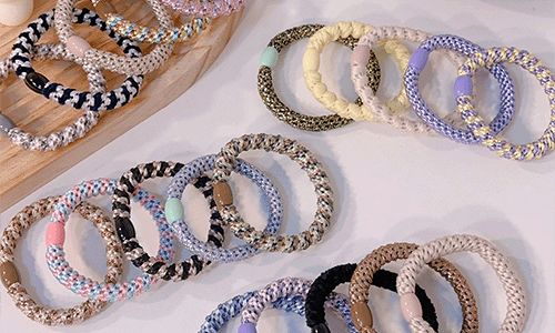 Women_Hair_Scrunchies_Thick_Scrunchie_Hair_Tie_Woven_Ponytail_Holders_Hair_Elastic_Hair_Band